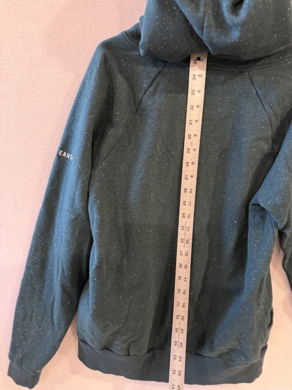 HAPPY EARTH MISTY FOREST HOODIE SZ S RELAXED HOODIE WITH OVERSIZE HOOD - Picture 6 of 7